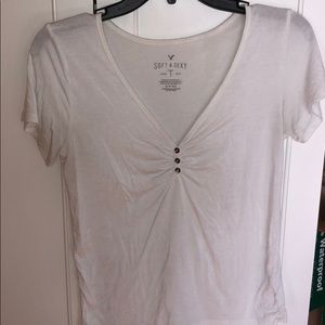 American Eagle Outfitters Soft and Sexy V-Neck T